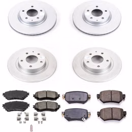 PWR-CRK8067, PowerStop Z17 Evolution Plus GEOMET Coated Brake Kits for 2016-2018 6 - CRK8067 in UAE, Dubai. Condition - new. Price 1,340 AED. Photo, seller contacts | AUTO.AE