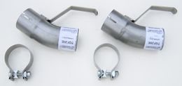PYE-TGF20E, Pypes Tailpipe Splitter Adapters for 1976-1981 CAMARO, 1977-1981 FIREBIRD - TGF20E in UAE, Dubai. Condition - new. Price 330 AED. Photo, seller contacts | AUTO.AE