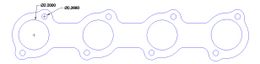 FOG-7267, Flatout Gaskets GPC Header Gaskets 7267 in UAE, Dubai. Condition - new. Price 170 AED. Photo, seller contacts | AUTO.AE