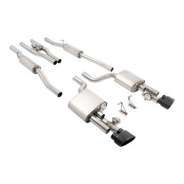 SSXAU1128, MILLTEK SSXAU1128 Cat-Back Exhaust, 2.5'' (Cerakote Black Tips) for AUDI RS4 (B7) 2006-2007 в ОАЭ, Дубай. Состояние - новое. Цена 17 230 AED. Фото, контакты продавца | AUTO.AE