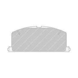 FCP4173H, FERODO FCP4173H Rear Brake Pads DS2500 for NISSAN 370Z / INFINITI FX50 في الإمارات, دبي. Condition - new. Price 1,060 AED. Photo, seller contacts | AUTO.AE