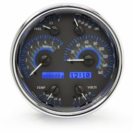 DAK-VHX1019CB, Dakota Digital VHX Series Universal Round Analog Gauge Kits VHX-1019-C-B в ОАЭ, Дубай. Состояние - новое. Цена 4 520 AED. Фото, контакты продавца | AUTO.AE