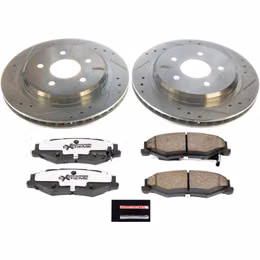PWR-K1563-26, PowerStop Z26 Street Warrior Brake Upgrade Kits for 1997-2013 CORVETTE, 2004-2009 XLR - K1563-26 في الإمارات, دبي. Condition - new. Price 1,230 AED. Photo, seller contacts | AUTO.AE