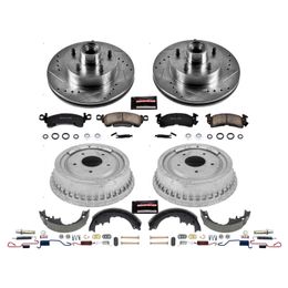 PWR-K15023DK, PowerStop Z23 Evolution Sport Disc and Drum Brake Upgrade Kits for 1970-1974 CAMARO, 1970-1973 FIREBIRD, 1975 SKYLARK - K15023DK в ОАЭ, Дубай. Состояние - новое. Цена 2 050 AED. Фото, контакты продавца | AUTO.AE