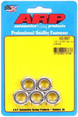400-8657, ARP 400-8657 Nut Kit 1/2"-13 SS coarse hex في الإمارات, دبي. Condition - new. Price 150 AED. Photo, seller contacts | AUTO.AE