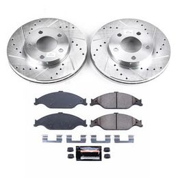 PWR-K1301, PowerStop Z23 Evolution Sport Brake Upgrade Kits for 1999-2004 MUSTANG - K1301 في الإمارات, دبي. Condition - new. Price 880 AED. Photo, seller contacts | AUTO.AE