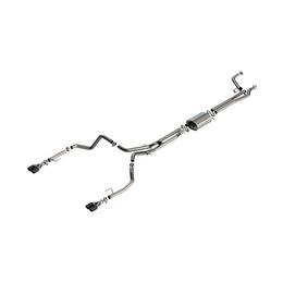 141000CFBA, BORLA 141000CFBA Cat-Back Exhaust System 2.75", S-Type (3.5" RD x 5.62" Carbon Fiber Black Anodized Tips) for CHEVROLET Silverado 1500 / GMC Sierra 1500 6.2L V8 2024 in UAE, Dubai. Condition - new. Price 14,970 AED. Photo, seller contacts | AUTO.AE