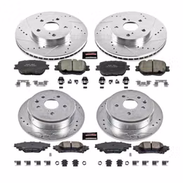 PWR-K6989, PowerStop Z23 Evolution Sport Brake Upgrade Kits for 2014-2015 IS250 - K6989 в ОАЭ, Дубай. Состояние - новое. Цена 1 500 AED. Фото, контакты продавца | AUTO.AE