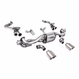 SSXPO164, MILLTEK SSXPO164 Cat-Back Exhaust, 2.37" (Brushed Titanium GT-115 Trims) for PORSCHE 718 Boxster GTS / Cayman GT4 2020- في الإمارات, دبي. Condition - new. Price 23,670 AED. Photo, seller contacts | AUTO.AE