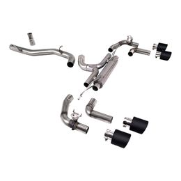 SSXVW671, MILLTEK SSXVW671 Cat-Back Exhaust, 3.15" (Carbon JET-115 Trims) for VW Golf R (MK8) в ОАЭ, Дубай. Состояние - новое. Цена 16 450 AED. Фото, контакты продавца | AUTO.AE