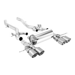 SSXBM1278, MILLTEK SSXBM1278 Axle-Back Exhaust, 3" (Brushed Titanium GT-115 Trims) for BMW M2 (G87) OPF/GPF في الإمارات, دبي. Condition - new. Price 20,440 AED. Photo, seller contacts | AUTO.AE