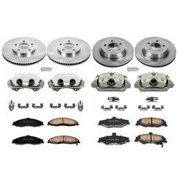 PWR-KCOE1548, PowerStop Z17 Evolution Plus Stock Replacement Brake Kits with Calipers for 1998-2002 CAMARO, FIREBIRD - KCOE1548 in UAE, Dubai. Condition - new. Price 2,970 AED. Photo, seller contacts | AUTO.AE