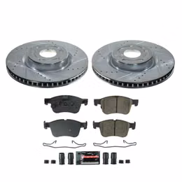 PWR-K8643, PowerStop Z23 Evolution Sport Brake Upgrade Kits for 2020-2024 ESCAPE, CORSAIR, 2021-2024 BRONCO SPORT - K8643 in UAE, Dubai. Condition - new. Price 880 AED. Photo, seller contacts | AUTO.AE