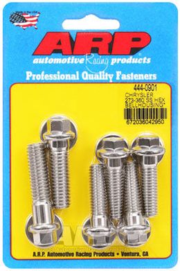 444-0901, ARP 444-0901 Chrysler 273-360 wedge SS hex bellhousing bolt kit في الإمارات, دبي. Condition - new. Price 260 AED. Photo, seller contacts | AUTO.AE