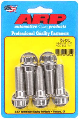 755-1500, ARP 755-1500 SAE Bolt Kit 1/2-20 x 1.500 12pt SS bolts в ОАЭ, Дубай. Состояние - новое. Цена 280 AED. Фото, контакты продавца | AUTO.AE