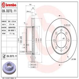 BBO-09-D272-10, Brembo Prime UV Coated Brake Rotors 09.D272.10 في الإمارات, دبي. Condition - new. Price 840 AED. Photo, seller contacts | AUTO.AE