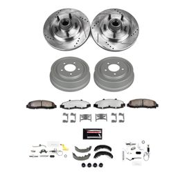 PWR-K15506DK, PowerStop Z23 Evolution Sport Disc and Drum Brake Upgrade Kits for 2001-2002 F-150 - K15506DK в ОАЭ, Дубай. Состояние - новое. Цена 2 620 AED. Фото, контакты продавца | AUTO.AE