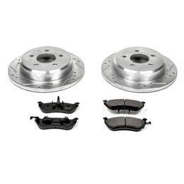 PWR-K1331, PowerStop Z23 Evolution Sport Brake Upgrade Kits for 1996-2002 CROWN VICTORIA, GRAND MARQUIS, TOWN CAR - K1331 في الإمارات, دبي. Condition - new. Price 870 AED. Photo, seller contacts | AUTO.AE