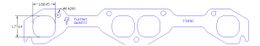 FOG-7345S, Flatout Gaskets Header Gaskets 7345S في الإمارات, دبي. Condition - new. Price 240 AED. Photo, seller contacts | AUTO.AE