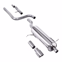 SSXFD397, MILLTEK SSXFD397 Filter-Back Exhaust, 2.37" (Polished GT-90 Trim) for FORD Fiesta ST-Line 155ps Hybrid OPF/GPF 2020- in UAE, Dubai. Condition - new. Price 4,360 AED. Photo, seller contacts | AUTO.AE