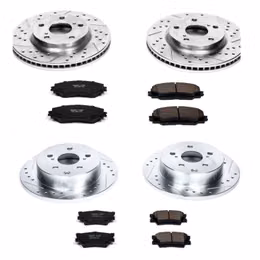 PWR-K4100, PowerStop Z23 Evolution Sport Brake Upgrade Kits for 2010-2012 HS250H, 2006-2018 RAV4 - K4100 в ОАЭ, Дубай. Состояние - новое. Цена 1 630 AED. Фото, контакты продавца | AUTO.AE