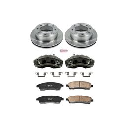 PWR-KCOE1890A, PowerStop Z17 Evolution Plus Stock Replacement Brake Kits with Calipers for 2000-2004 F-350 SUPER DUTY, F-250 SUPER DUTY, 2000-2005 EXCURSION - KCOE1890A في الإمارات, دبي. Condition - new. Price 1,480 AED. Photo, seller contacts | AUTO.AE