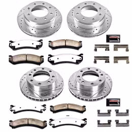PWR-K2023-36, PowerStop Z36 Truck and Tow Brake Upgrade Kits K2023-36 في الإمارات, دبي. Condition - new. Price 3,190 AED. Photo, seller contacts | AUTO.AE