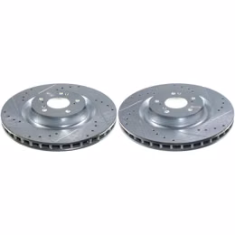 PWR-JBR1933XPR, PowerStop Evolution Drilled and Slotted Rotors for 2022-2026 MDX, 2021-2025 TLX - JBR1933XPR في الإمارات, دبي. Condition - new. Price 850 AED. Photo, seller contacts | AUTO.AE