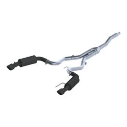 S7274BLK, MBRP S7274BLK Cat-Back 3" Armor BLK (Black-Coated Aluminized Steel / Dual) for FORD Mustang 2.3 EcoBoost 2019- في الإمارات, دبي. Condition - new. Price 5,760 AED. Photo, seller contacts | AUTO.AE