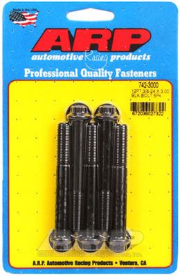742-3000, ARP 742-3000 SAE Bolt Kit 3/8-24 x 3.000 12pt black oxide bolts в ОАЭ, Дубай. Состояние - новое. Цена 210 AED. Фото, контакты продавца | AUTO.AE