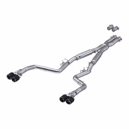 S71133CF, MBRP S71133CF Cat-Back 3" Armor Pro (T304 Stainless Steel / Dual Quad Tips with Carbon Tips) for DODGE Challenger 5.7 / 6.2L / 6.4L 2015-2023 in UAE, Dubai. Condition - new. Price 8,210 AED. Photo, seller contacts | AUTO.AE