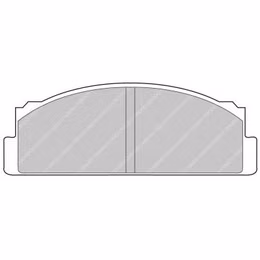 FCP22H, FERODO FCP22H Rear Brake Pads DS2500 for FIAT 124 Coupe (124) в ОАЭ, Дубай. Состояние - новое. Цена 580 AED. Фото, контакты продавца | AUTO.AE