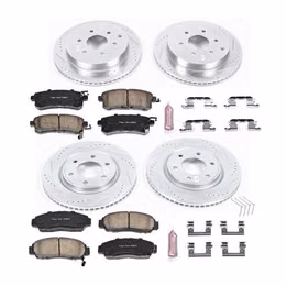 PWR-K6322, PowerStop Z23 Evolution Sport Brake Upgrade Kits for 2017-2024 ARMADA, 2011-2013 QX56, 2014-2024 QX80 - K6322 في الإمارات, دبي. Condition - new. Price 3,670 AED. Photo, seller contacts | AUTO.AE