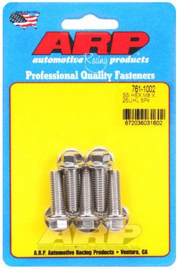 761-1002, ARP 761-1002 Metric Thread Bolt Kit M8 x 1.25 x 25mm hex SS bolts in UAE, Dubai. Condition - new. Price 220 AED. Photo, seller contacts | AUTO.AE