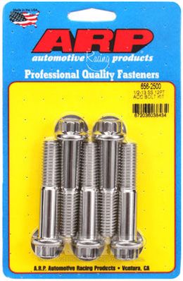 656-2500, ARP 656-2500 SAE Bolt Kit 1/2-13 x 2.500 12pt SS bolts in UAE, Dubai. Condition - new. Price 300 AED. Photo, seller contacts | AUTO.AE