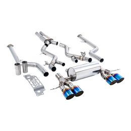 SSXBM1289, MILLTEK SSXBM1289 Cat-Back Exhaust, 3" (Blue Titanium GT-115 Trims) for BMW M2 (G87) OPF/GPF в ОАЭ, Дубай. Состояние - новое. Цена 26 810 AED. Фото, контакты продавца | AUTO.AE