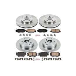 PWR-KOE4101, PowerStop Z17 Evolution Plus Stock Replacement Brake Kits for 2006-2018 RAV4 - KOE4101 في الإمارات, دبي. Condition - new. Price 1,070 AED. Photo, seller contacts | AUTO.AE