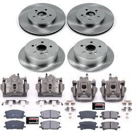 PWR-KCOE4530, PowerStop Z17 Evolution Plus Stock Replacement Brake Kits with Calipers for 2004-2006 RX330, 2007-2009 RX350 - KCOE4530 в ОАЭ, Дубай. Состояние - новое. Цена 2 660 AED. Фото, контакты продавца | AUTO.AE