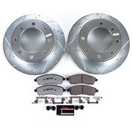 PWR-K1890-36, PowerStop Z36 Truck and Tow Brake Upgrade Kits for 1999-2004 F-350 SUPER DUTY, F-250 SUPER DUTY, 2000-2005 EXCURSION - K1890-36 in UAE, Dubai. Condition - new. Price 1,530 AED. Photo, seller contacts | AUTO.AE
