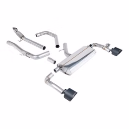 SSXHY169, MILLTEK SSXHY169 Cat-Back Exhaust, 3" (Cerakote Black GT-139 Trims) for HYUNDAI i30 N Performance OPF/GPF 2021- in UAE, Dubai. Condition - new. Price 12,170 AED. Photo, seller contacts | AUTO.AE