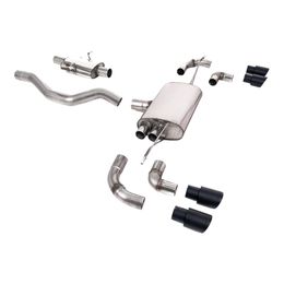 SSXLR141, MILLTEK SSXLR141 Filter-Back Exhaust, 3" (Cerakote Black GT-90 Trims) for LAND ROVER Defender 90 P300 / P400e 2020- في الإمارات, دبي. Condition - new. Price 13,400 AED. Photo, seller contacts | AUTO.AE