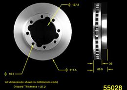 BEN-PRT1770, Bendix Brakes Global Brake Rotors PRT1770 in UAE, Dubai. Condition - new. Price 320 AED. Photo, seller contacts | AUTO.AE