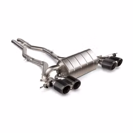 S-BM/TI/33H, AKRAPOVIC S-BM/TI/33H Exhaust System Slip-On Line (Titanium) for BMW M3 (G80 / G81) / M4 (G82 / G83) 2021- في الإمارات, دبي. Condition - new. Price 28,300 AED. Photo, seller contacts | AUTO.AE