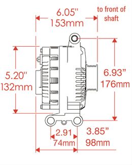 PWM-7767, Powermaster Street Alternators 7767 in UAE, Dubai. Condition - new. Price 1,200 AED. Photo, seller contacts | AUTO.AE