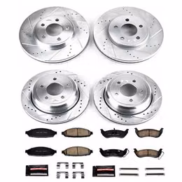 PWR-K1365, PowerStop Z23 Evolution Sport Brake Upgrade Kits for 2003-2011 CROWN VICTORIA, GRAND MARQUIS, 2003-2004 MARAUDER - K1365 في الإمارات, دبي. Condition - new. Price 1,870 AED. Photo, seller contacts | AUTO.AE
