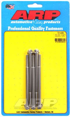 721-4250, ARP 721-4250 SAE Bolt Kit 1/4-28 x 4.250 hex SS bolts в ОАЭ, Дубай. Состояние - новое. Цена 230 AED. Фото, контакты продавца | AUTO.AE