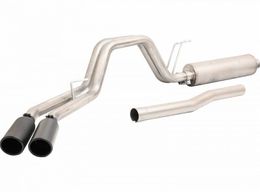 GIB-69136B, Gibson Elite Black Series Dual Sport Truck Exhaust Systems for 2020-2026 F-250 SUPER DUTY, F-350 SUPER DUTY - 69136B في الإمارات, دبي. Condition - new. Price 3,470 AED. Photo, seller contacts | AUTO.AE