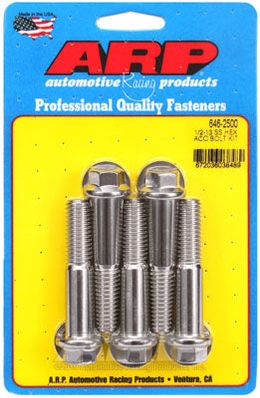 646-2500, ARP 646-2500 SAE Bolt Kit 1/2-13 X 2.500 hex SS bolts in UAE, Dubai. Condition - new. Price 300 AED. Photo, seller contacts | AUTO.AE