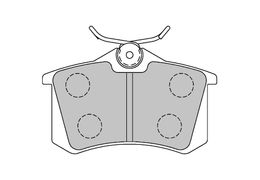 FCP541R, FERODO FCP541R Rear Brake Pads DS3000 for VW Golf (Mk3 / Mk4) / PEUGEOT 405 / AUDI A4 (B5) in UAE, Dubai. Condition - new. Price 940 AED. Photo, seller contacts | AUTO.AE