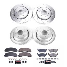 PWR-K6268, PowerStop Z23 Evolution Sport Brake Upgrade Kits for 2012-2018 F-150 - K6268 в ОАЭ, Дубай. Состояние - новое. Цена 2 820 AED. Фото, контакты продавца | AUTO.AE